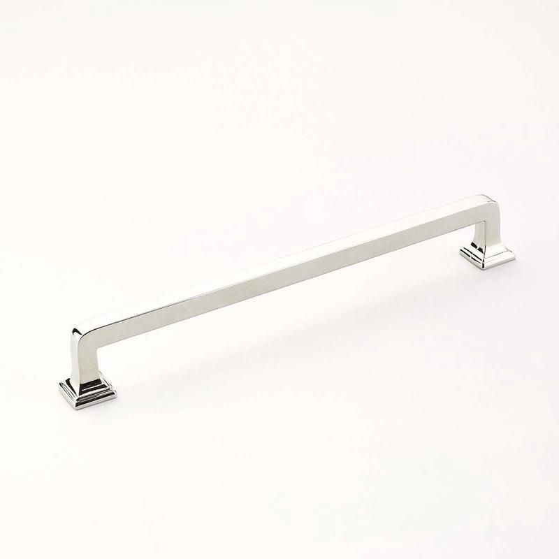 Schaub Pull, Polished Nickel, 8" cc 536-PN
