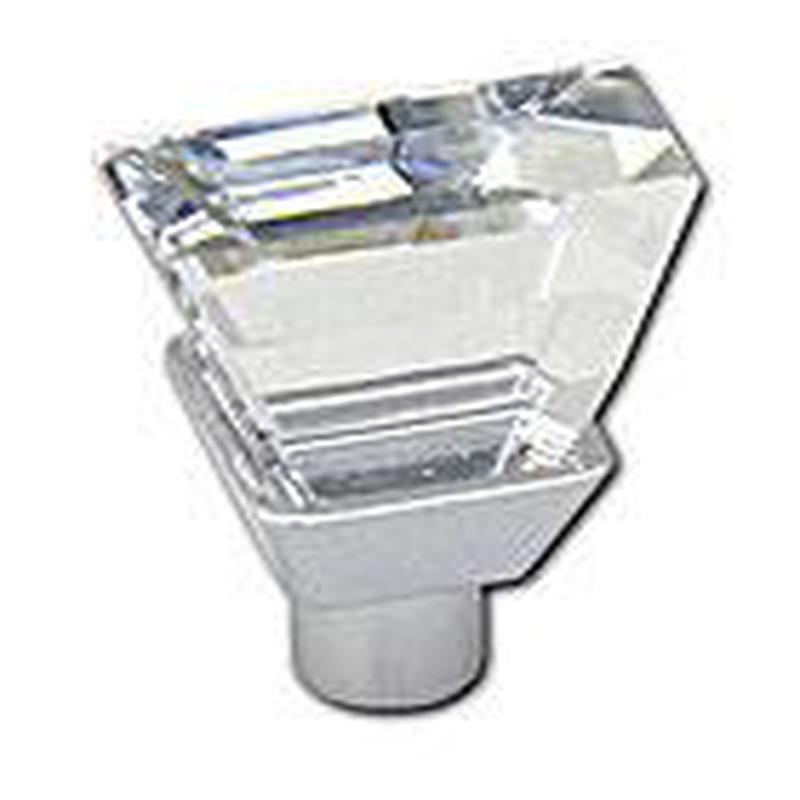 TopEx 3/4" (19mm) Swarovski Crystal Cabinet Knob (Polished Chrome) P89884CRL
