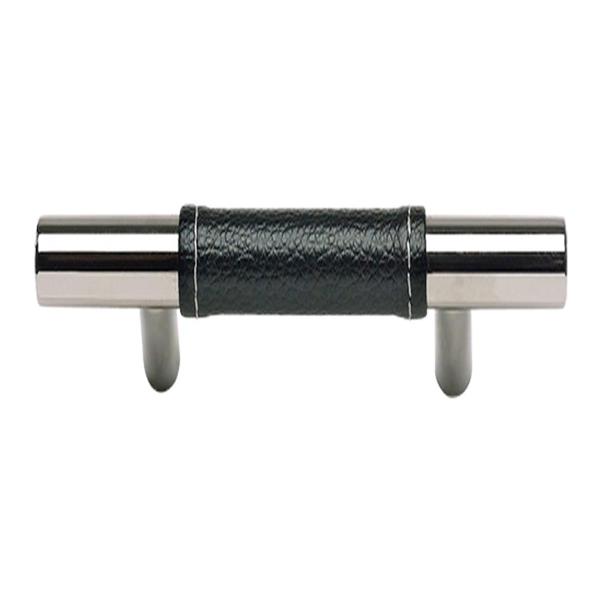 Zanzibar Black Leather Pull 3" CC