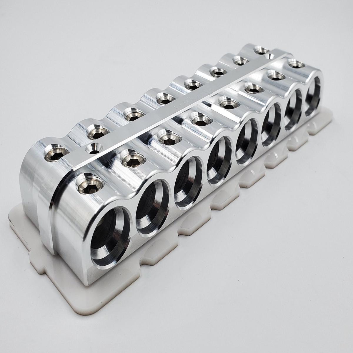 1/0 Distribution Blocks New Style - 16 hole | purple