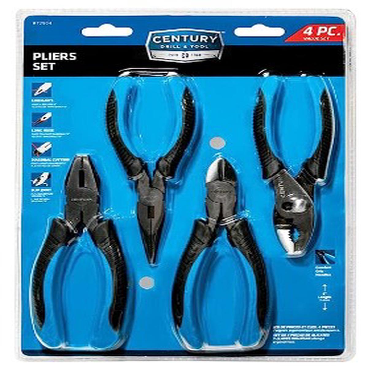 4PC PLIERS SET