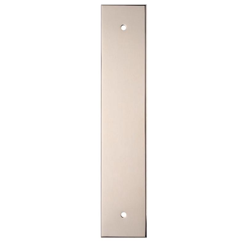 Carlisle Brass - Cupboard Pull backplates - 200 x 40mm - Polished Nickel