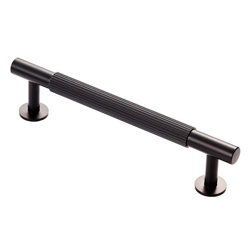Carlisle Brass - Lines Pull Handle 128mm c/c - Matt Black
