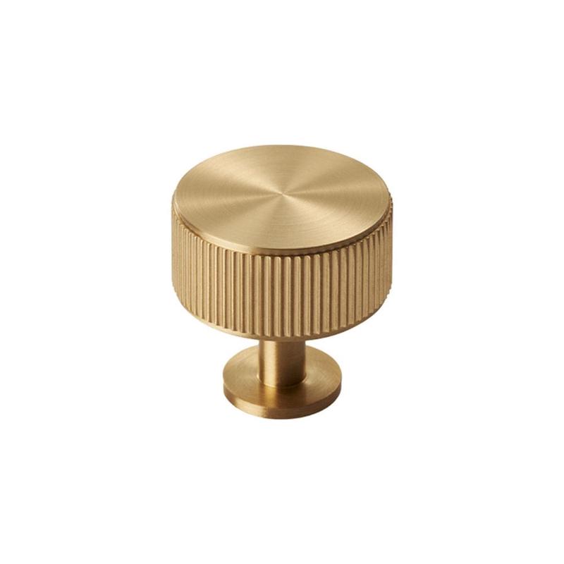 Carlisle Brass - Lines Radio Knob Satin Brass