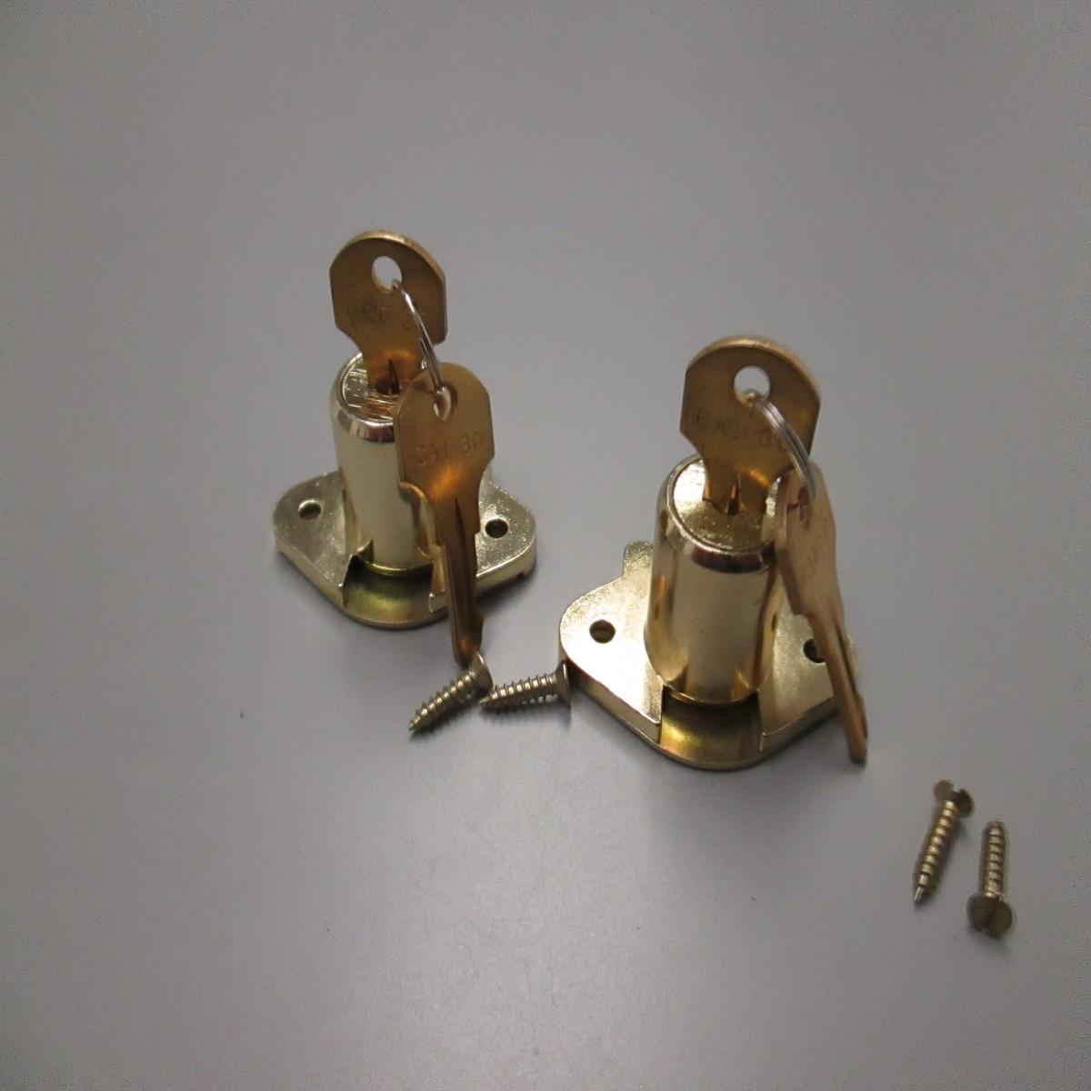 CCL 02066 7/8 INCH DRAWER LOCK KA 2 PACK