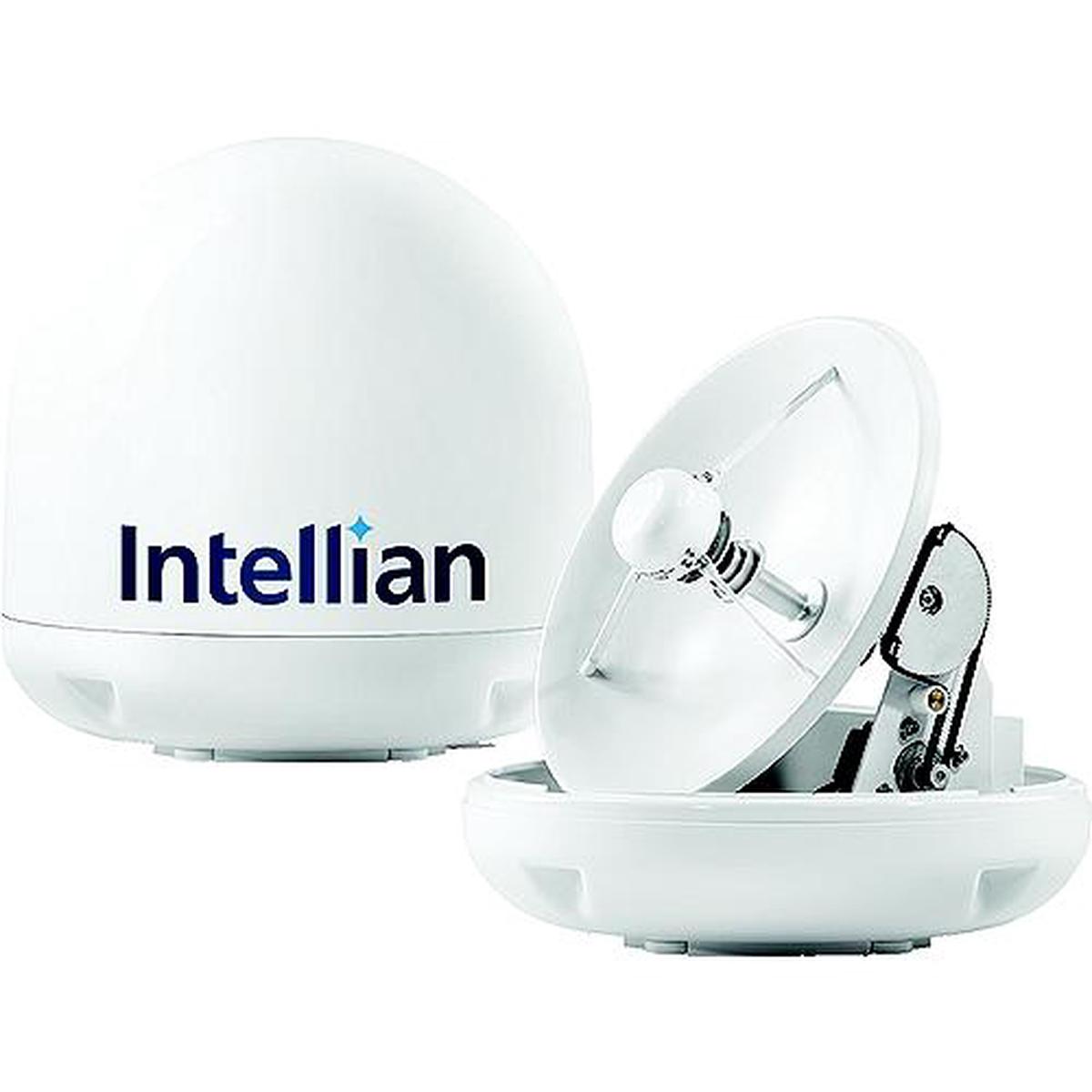 Intellian B4309DN i3 15 Satellite TV System w/DISH /Bell MIM (with RG6 1m cable) & RG6 cable, 15m