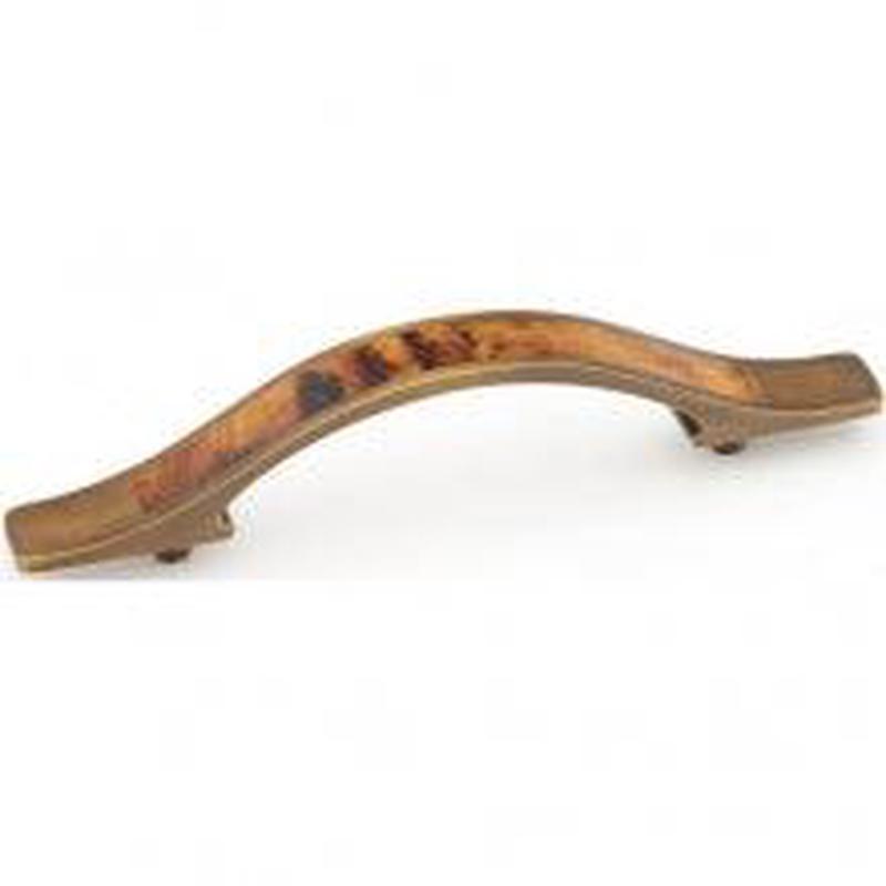 Schaub and Company Pull, Tiger Penshell, Estate Dover, 4" cc 858-PEN/ED
