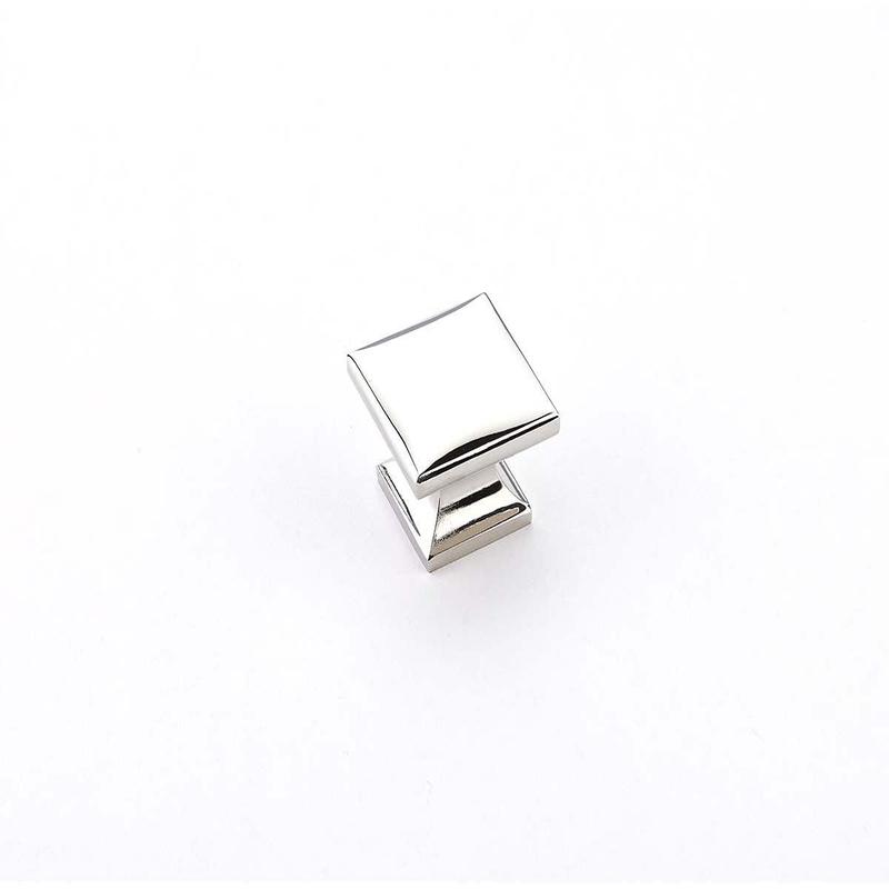 Schaub Knob, Polished Nickel, 1.375" dia 219-PN