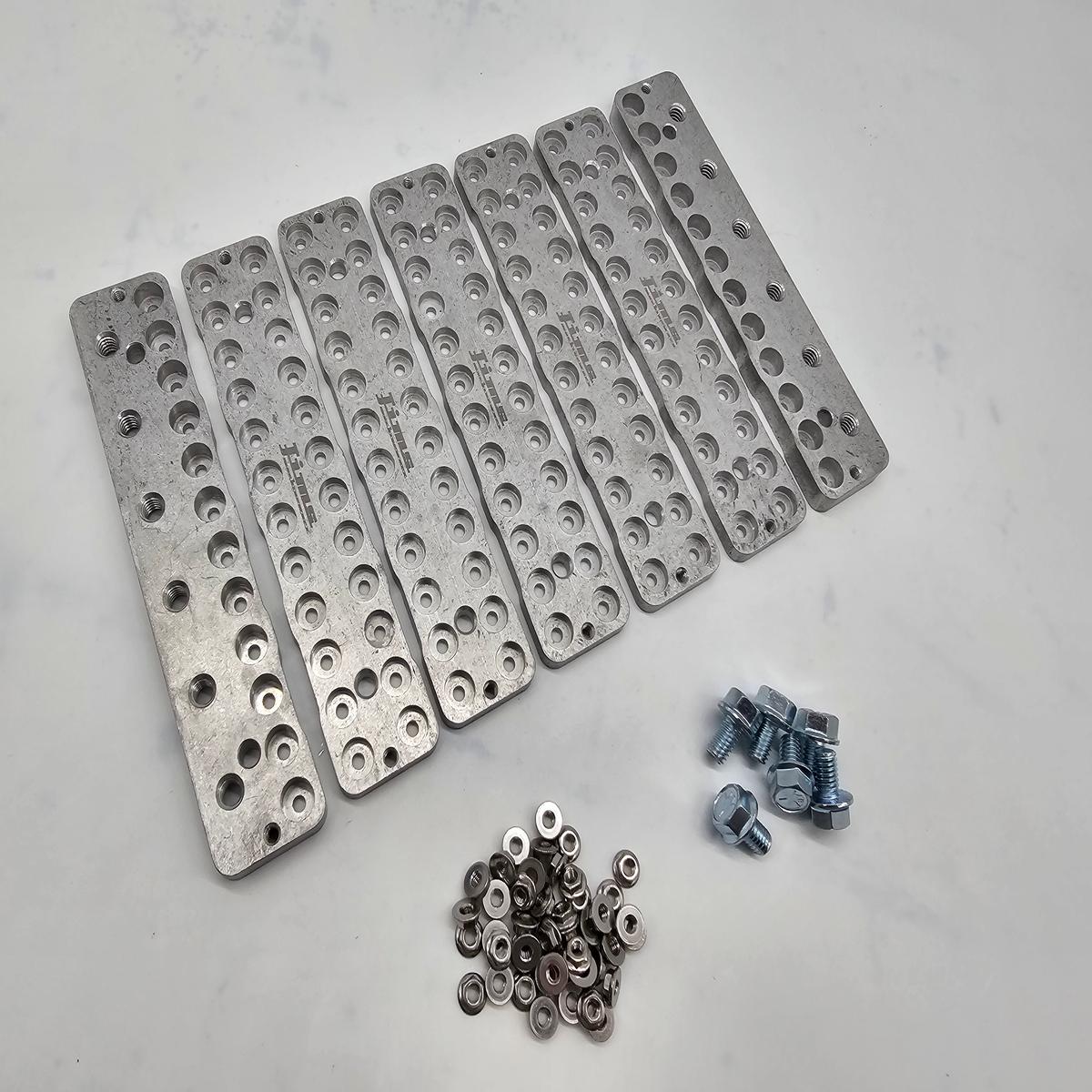 SCIB 2.9AH M4 STUD CELL ECONOMY BUSS BAR SETS STANDARD CONFIGURATION LUG TYPE - 6s12p