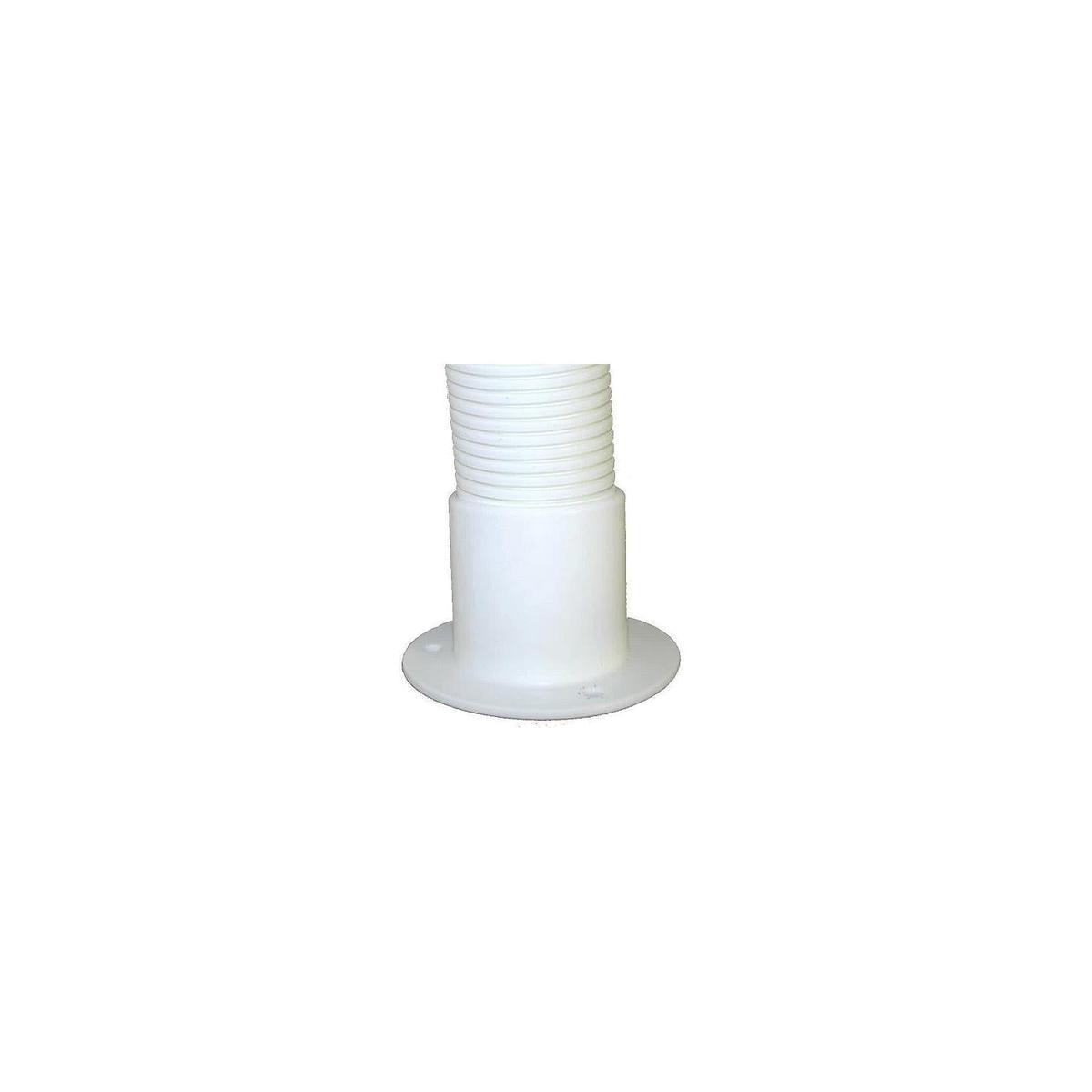 T-H Marine RFK25Y2DP White Rigging Flange Hose and 4' of 2.5 White Hose