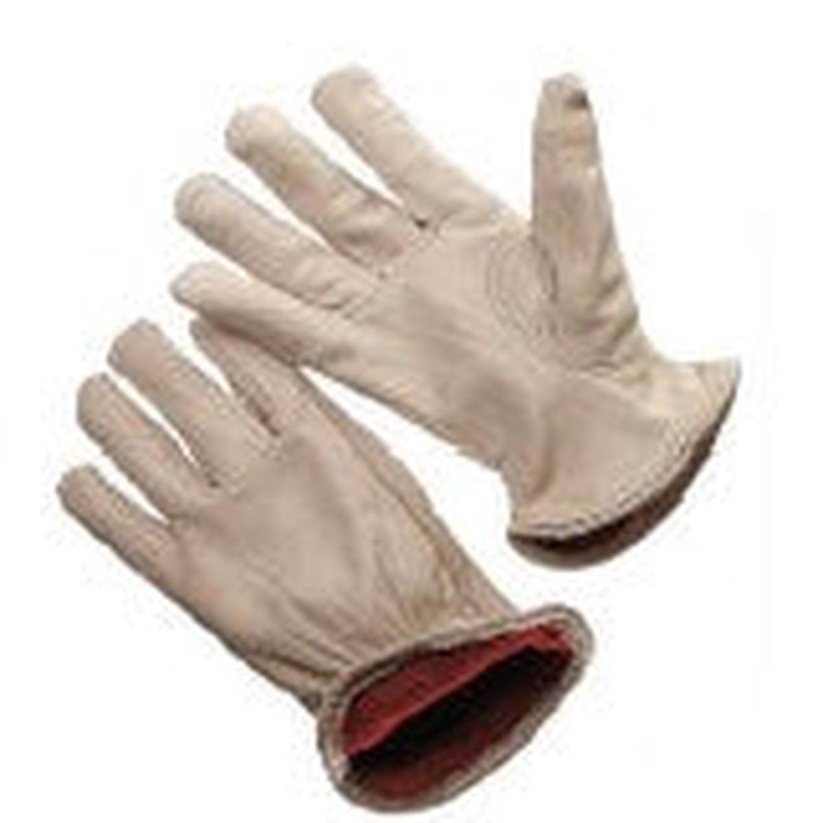 XL GRAIN DRIVER, RED FLEECE LINED