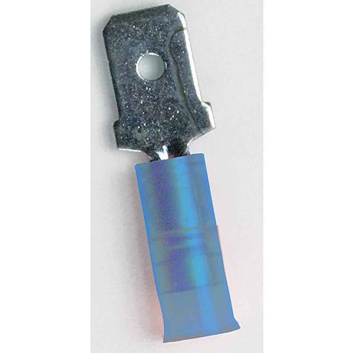 Ancor 220819 Marine Grade Nylon Insulated Disconnects, Male, 16-14 Wire, Blue, 100/Pk, Pack of 14