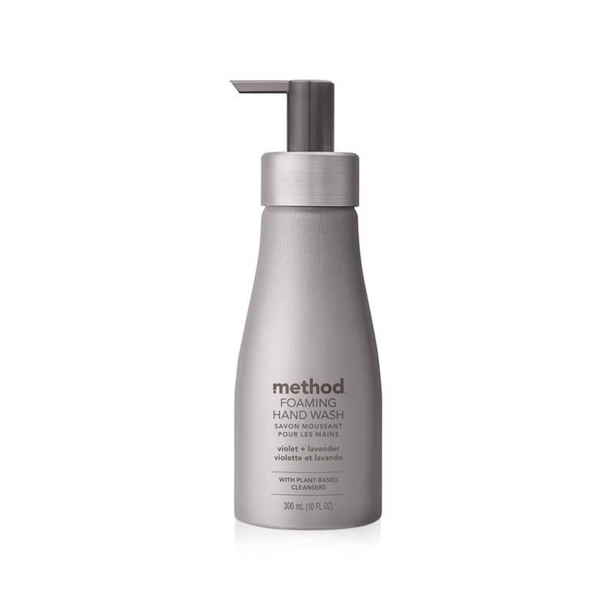 Method Violet & Lavender Scent Foam Hand Soap 10 oz, Pack of 3