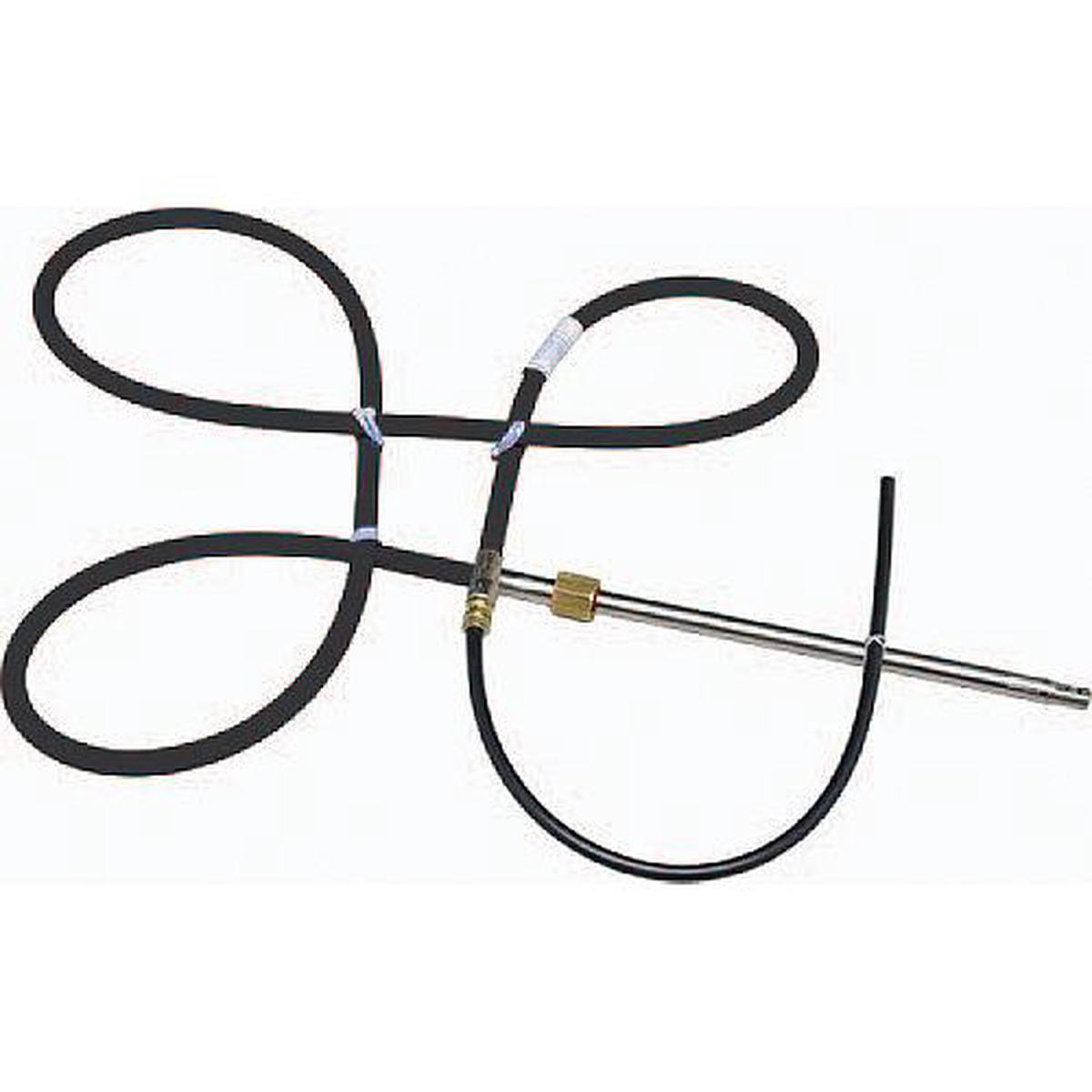 Uflex M90BX14 M90 Universal Mach Performance Rotary Steering Cable, 14' Black