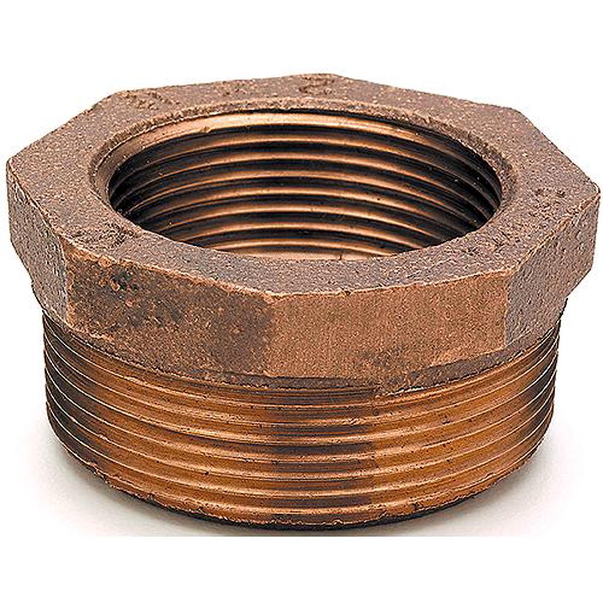 1 X 3/4 Bronze Hex Bushing