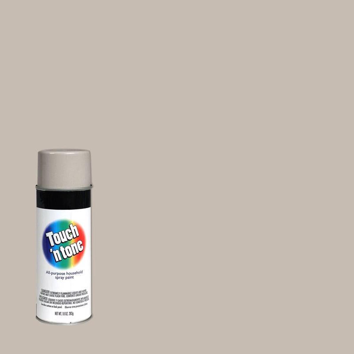 Touch N Tone Flat Aluminum Spray Paint 10 oz, Pack of 6, Pack of 6