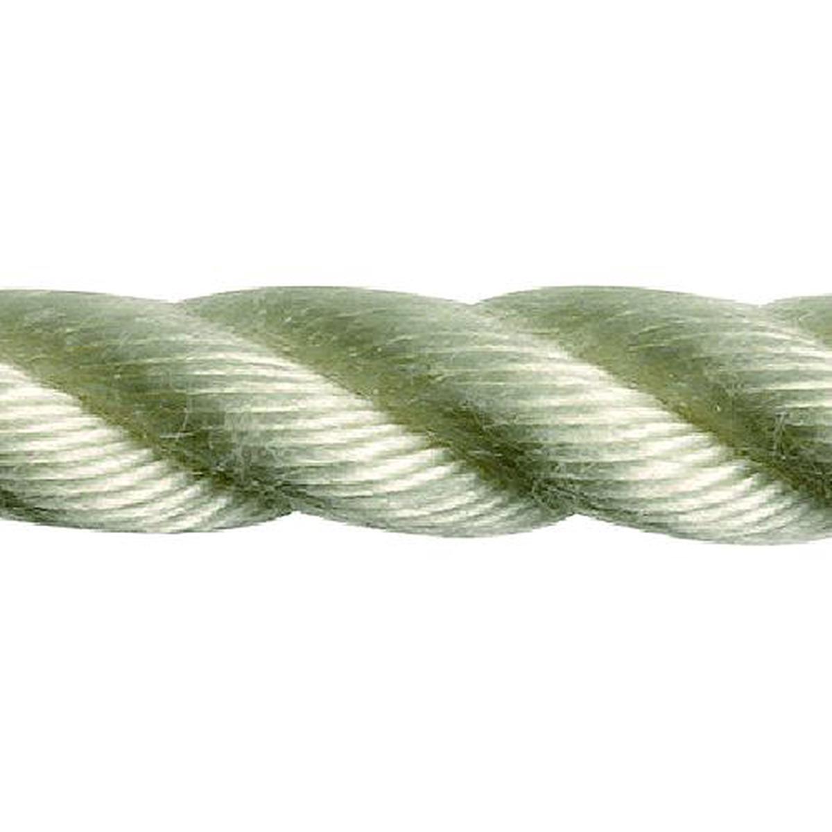 3-Strand Spun Poly 3/8 x 600', White