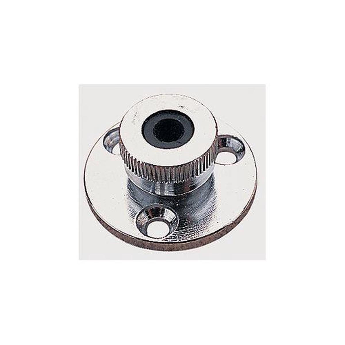 Chrome Brass Cable Outlet, 3/8