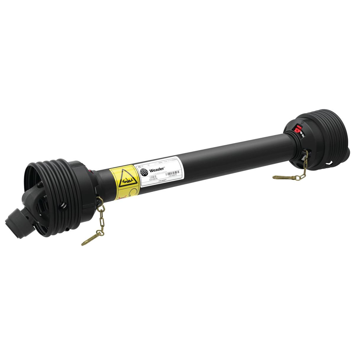 Weasler PTO Shaft - (Lz) Length: 1010 MM, 1 3/8in X 6 Spline Q.r. to 1 3/8in X 6 Spline Q.r. - Sparex Part S.39002