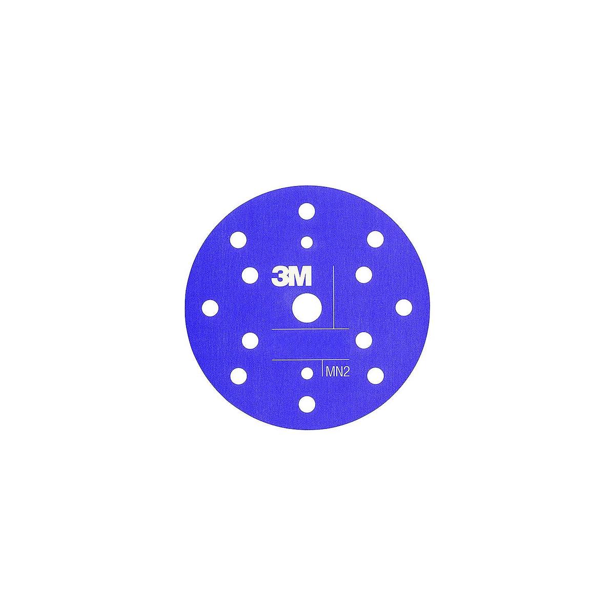 3M 6 Flexible Abrasive Hookit Dust Free Disc, P400, 25/Pk