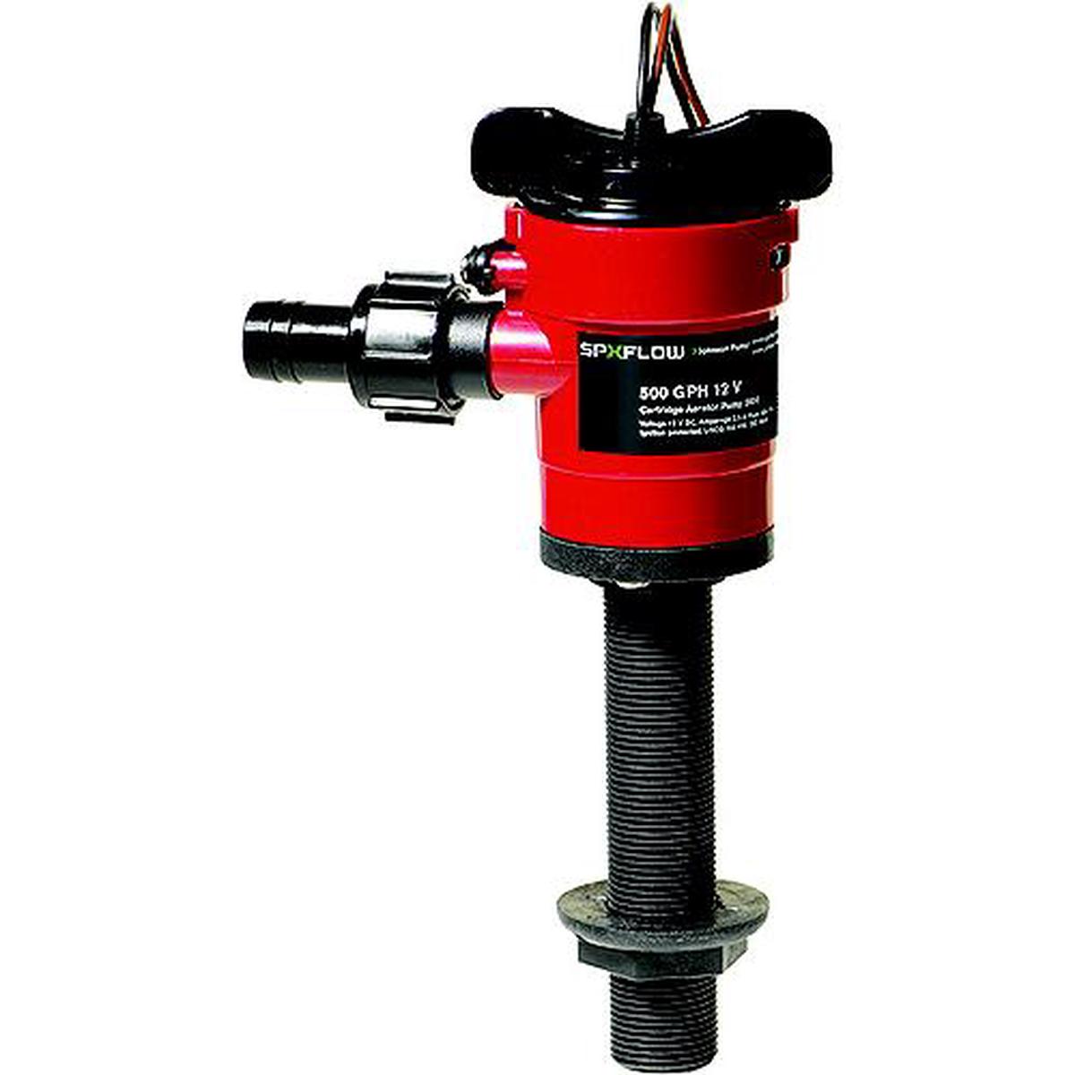 Cartridge Aerator Pump, 1250GPH Straight