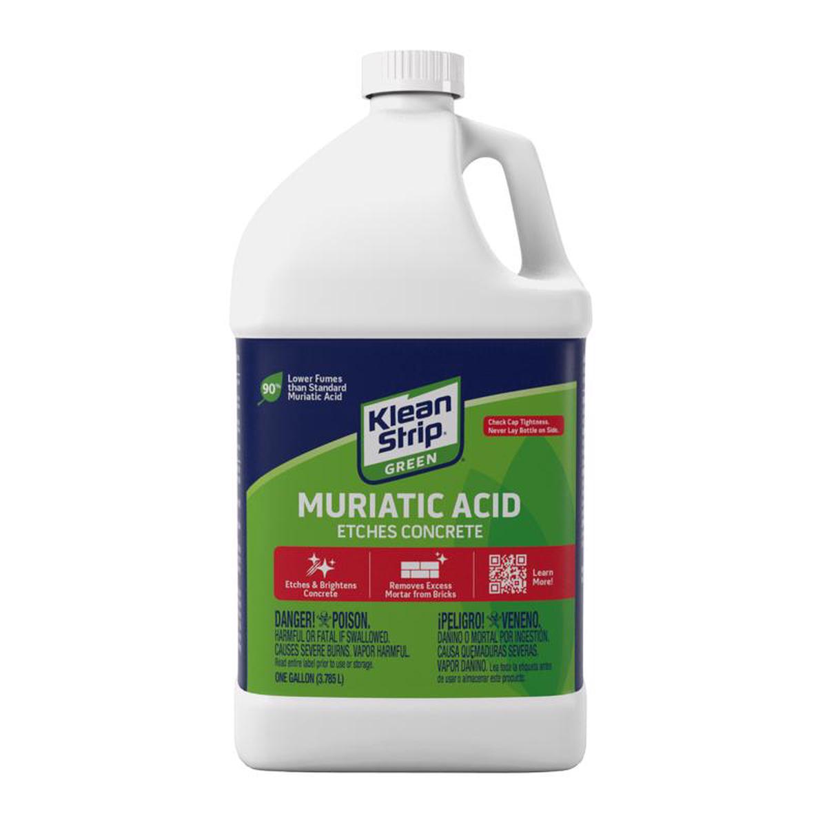 Klean Strip Green Muriatic Acid 1 gal Liquid, Pack of 4