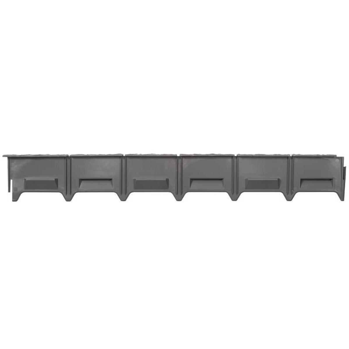 Master Mark Versa Edge 3 ft. L X 5.25 in. H Plastic Brown Poundable Edging, Pack of 36