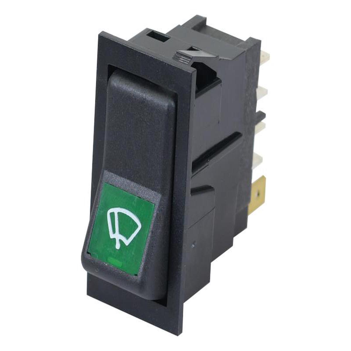 Wiper Switch 12V on/Off Rocker for Case IH & New Holland - Sparex Part S.152443