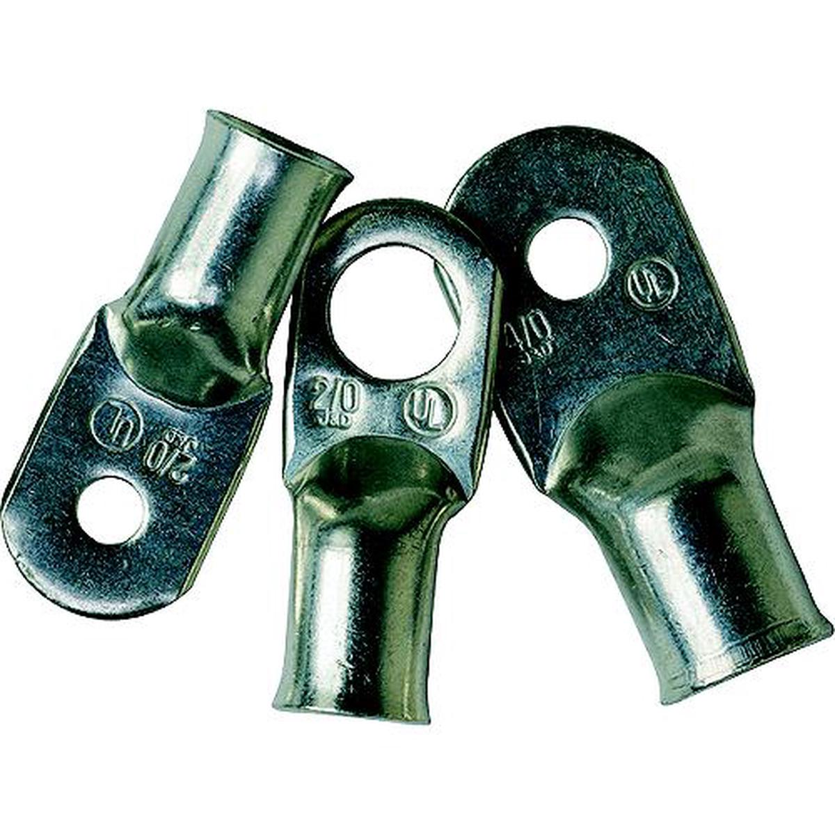 Ancor 252236 Marine Grade Tinned Battery Lugs, 3/8 Fastener, #8 Cable, 2/Pk, Pack of 10, Pack of 10