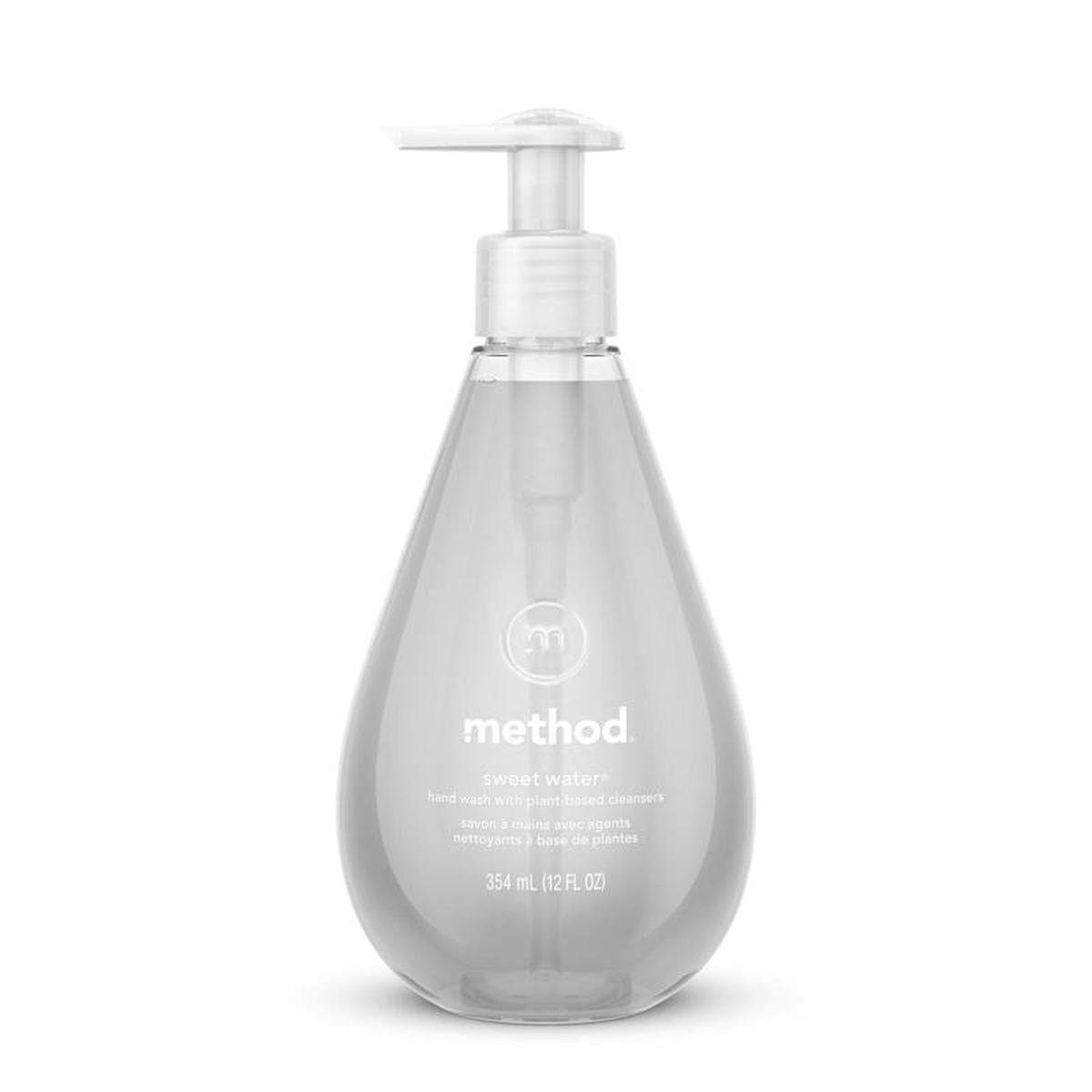Method Sweet Water Scent Gel Hand Wash 12 oz, Pack of 6