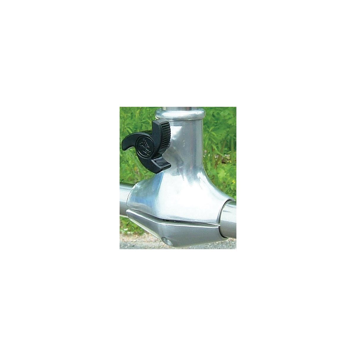 Taylor Stainless Steel Rail Mount Flag Pole Socket For 1 Diameter Flag Poles