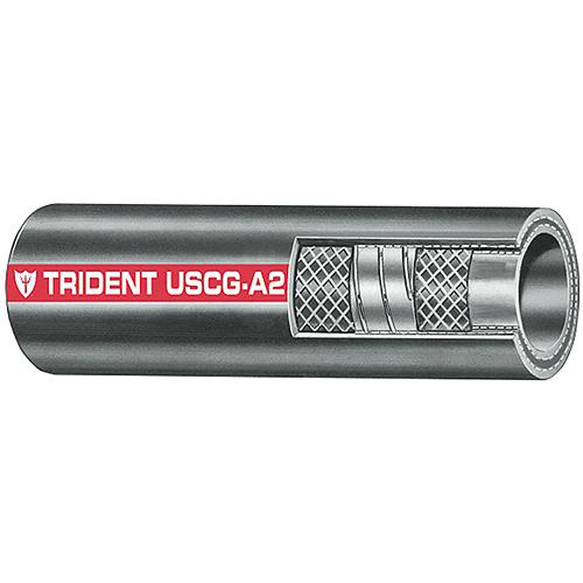 Trident 32711241B Type A2 Fuel Fill Hose, 1-1/2 x 12.5'