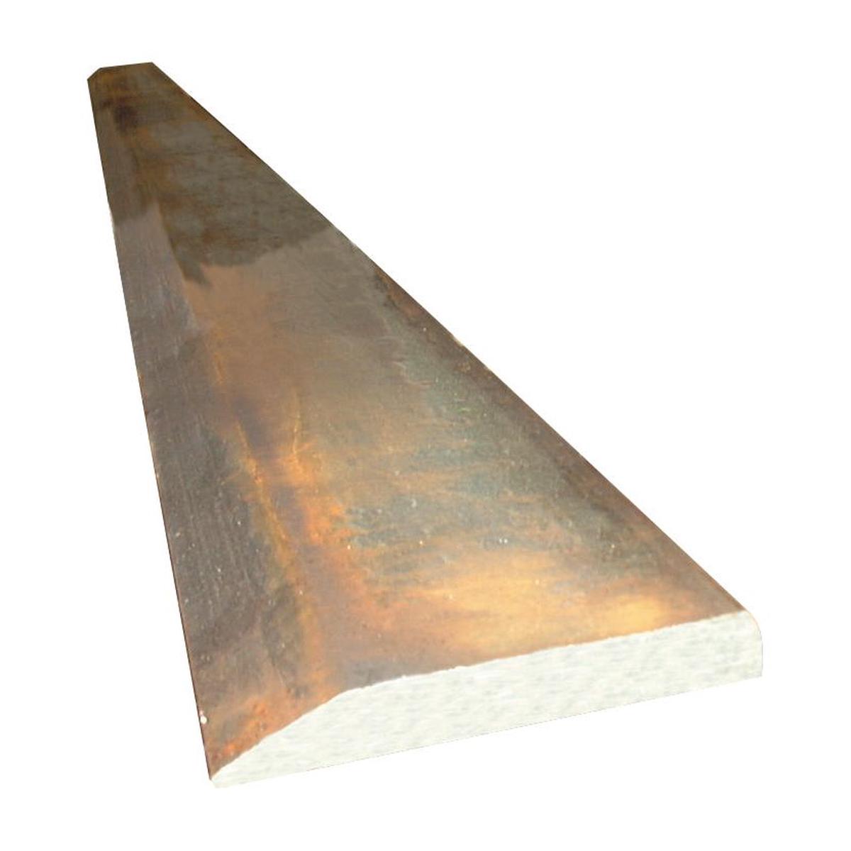 Weld on Bucket Edge (Single Bevel) Hardness: 250-300Hb. - Sparex Part S.77087
