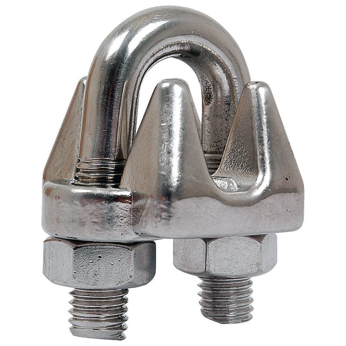 Wire Rope Clip, Wire 6 MM (1/4'') Stainless Steel - Sparex Part S.21583