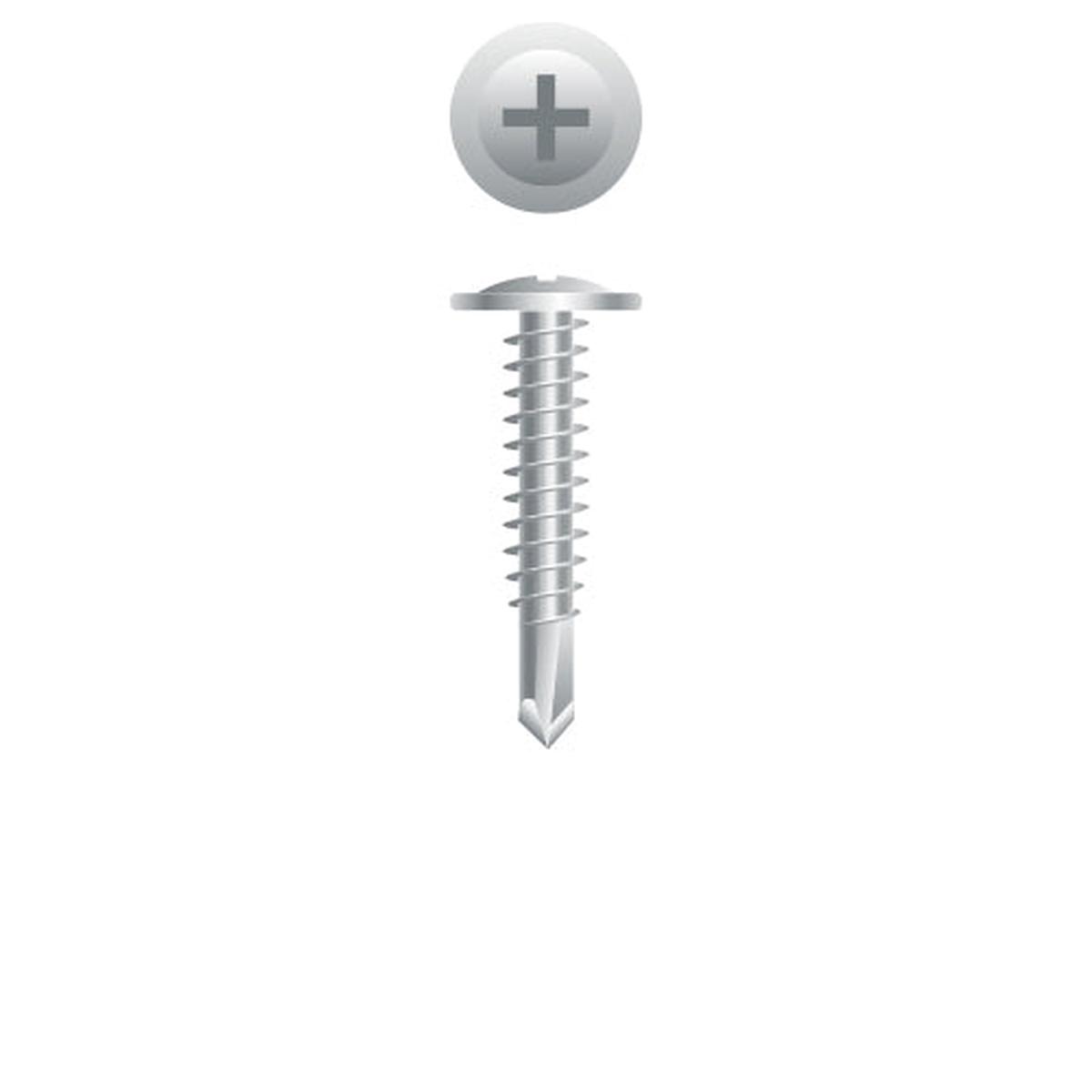 #10 Strong-Point Modified Truss Head 10-16 x 3/4, PH, 410 Stainless Steel