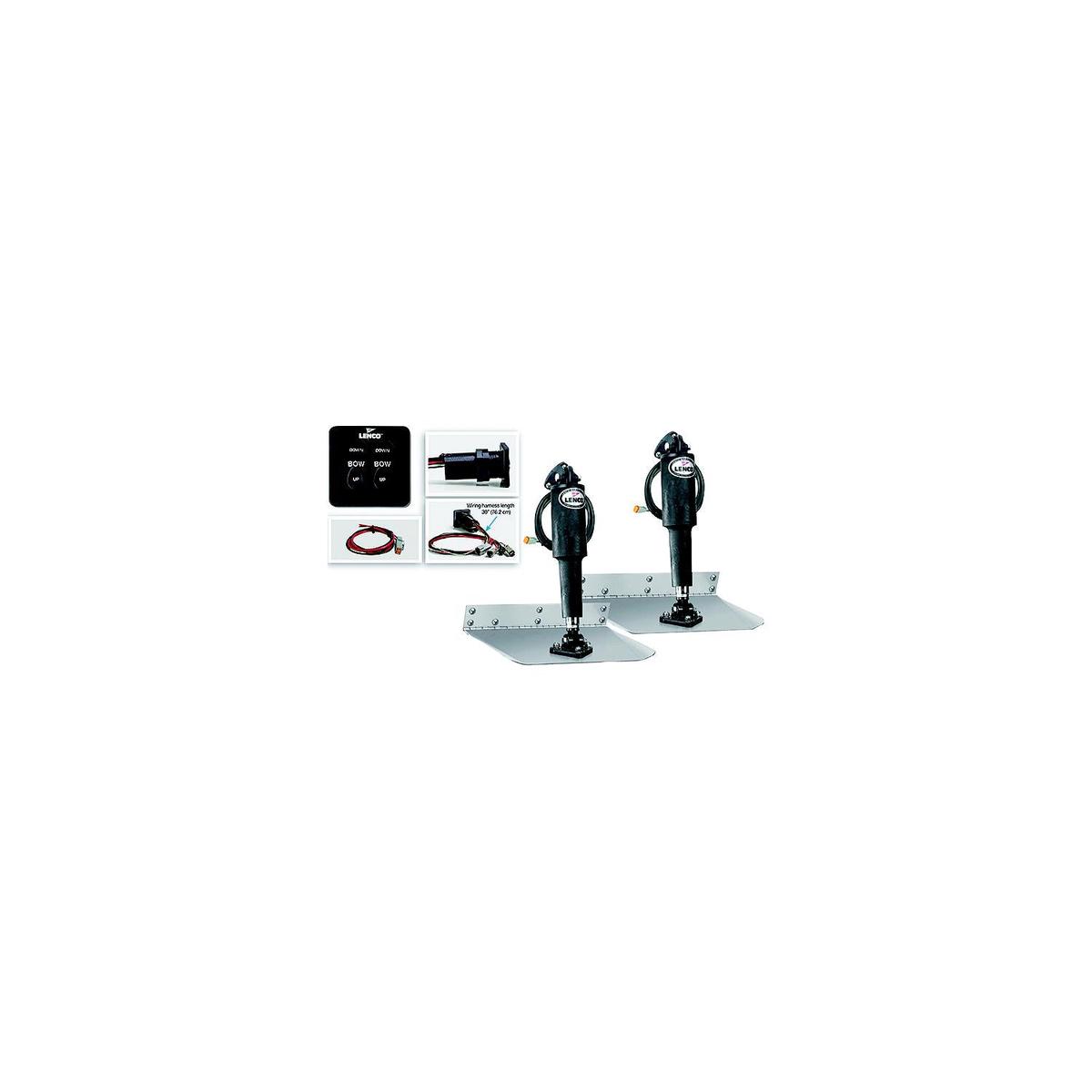 9 x 12 Trim Tab Kit w/Standard Tactile Switch