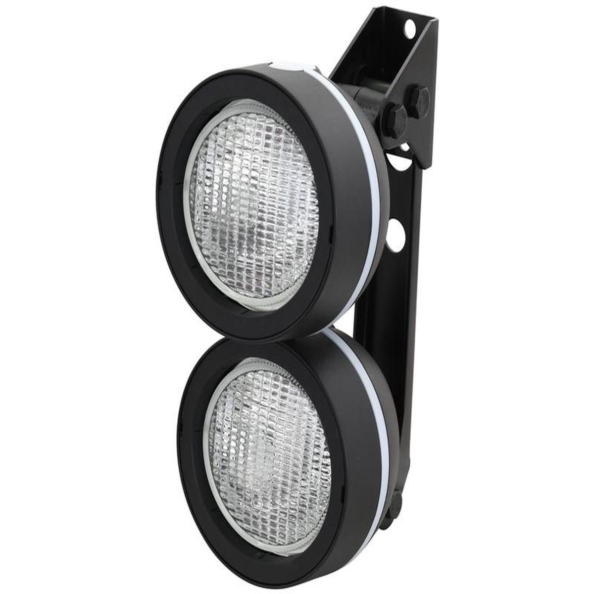 FENDT Work Light 12V Round IP5K4K with RH Connection - Sparex Part S.160766