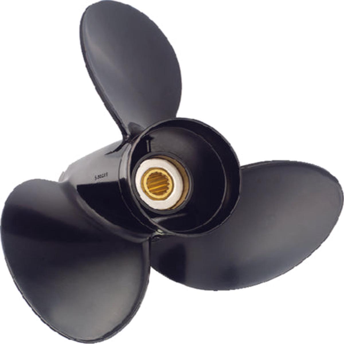 Solas 3411-139-21 Amita 3 Aluminum 3-Blade Propeller For Suzuki