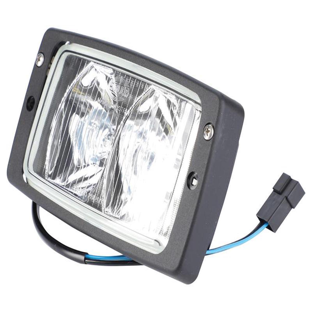 Work Light (Halogen), Rectangular, RH, 12V - Sparex Part S.147673