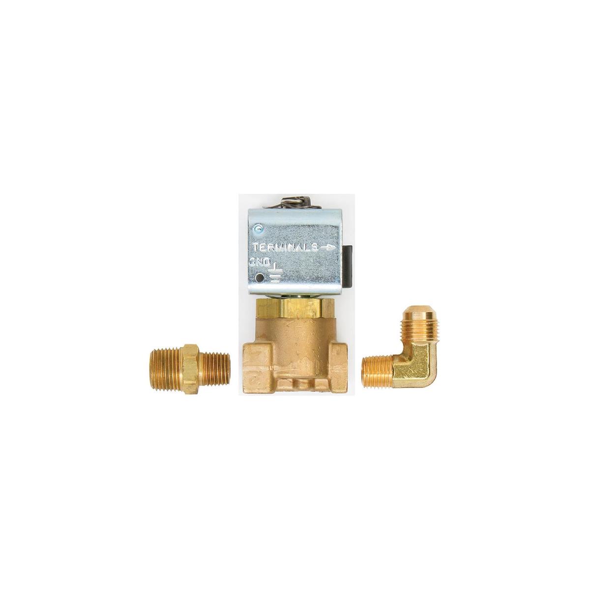 1/4 B Solenoid + Fitting 12V
