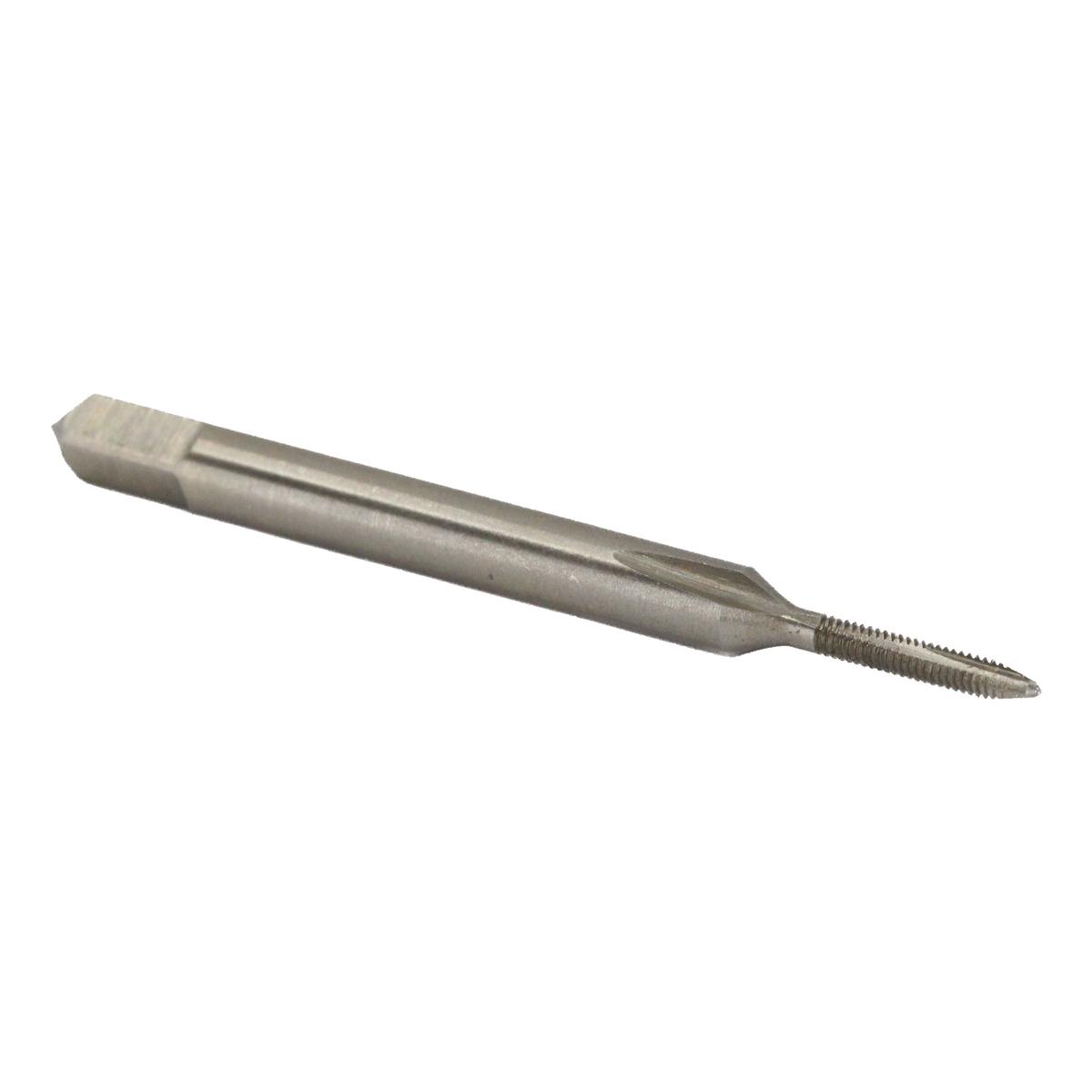 #3-48 UNC Tin-Coated 2 Flute Spiral Point Tap, Tap America