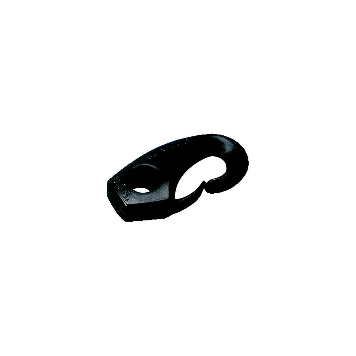 5/16 Nylon Shock Cord Clip, Black, Bulk