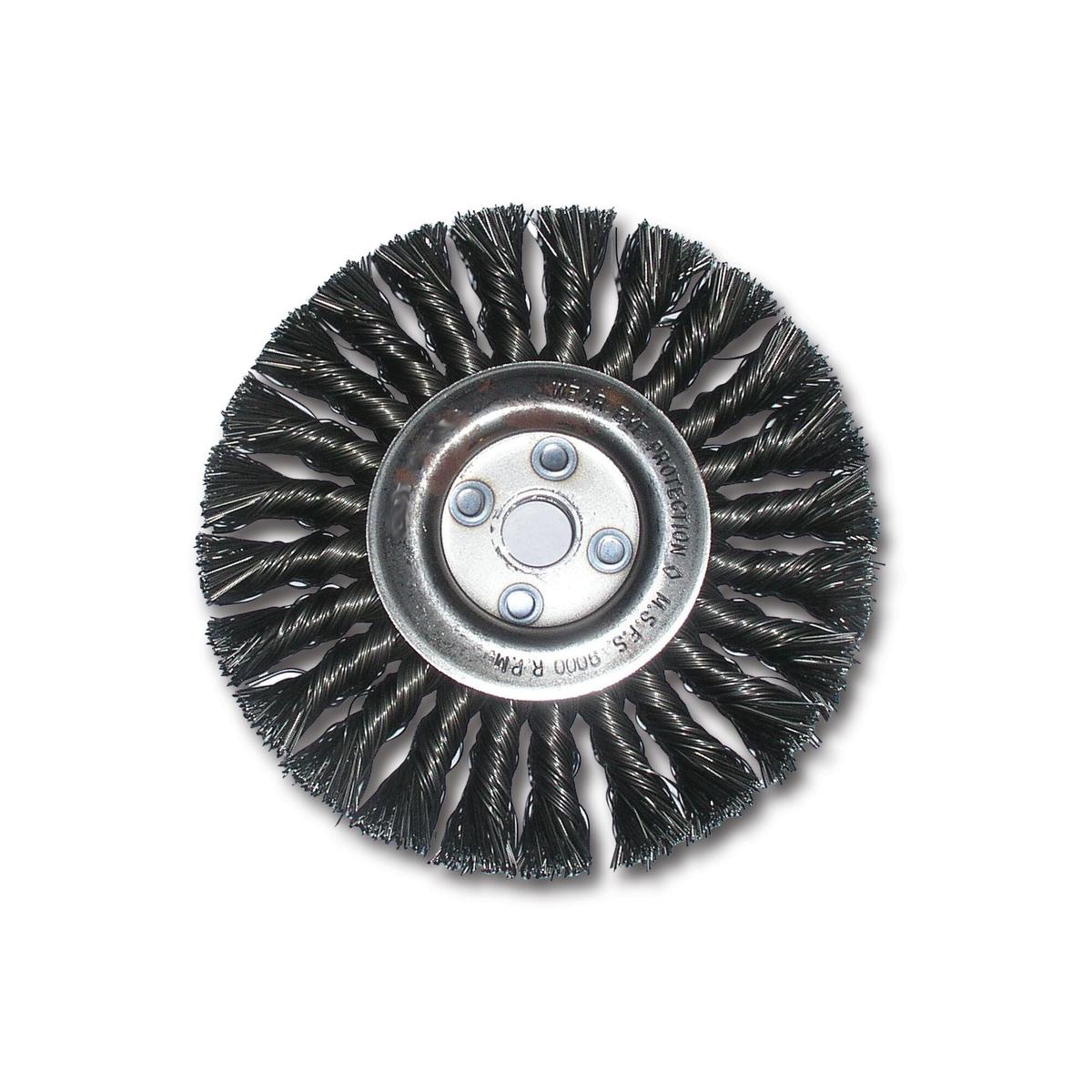 Wire End Brush 8" x 1/2", 5/8"