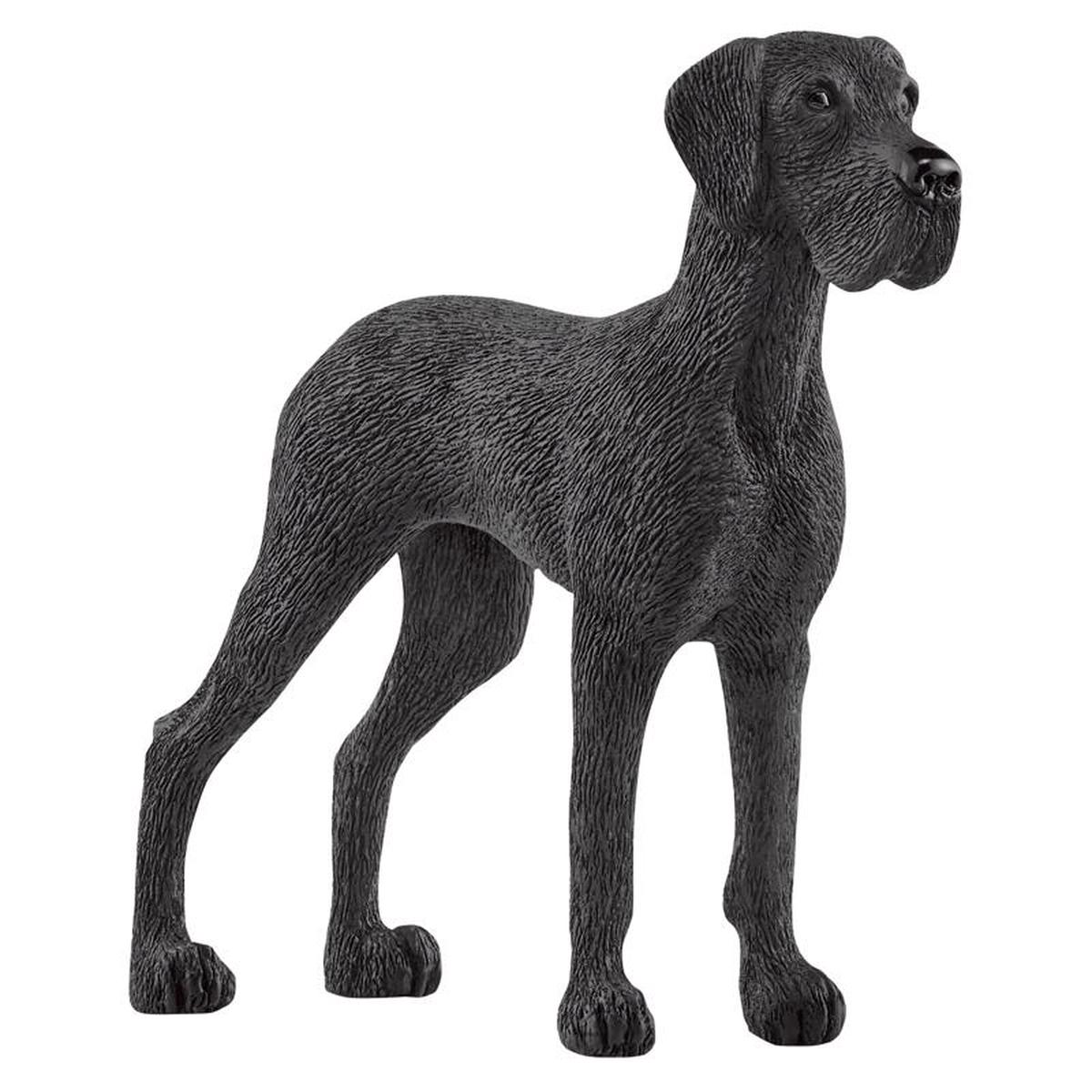 Schleich Great Dane Dog Figurine Black 1 pc, Pack of 5