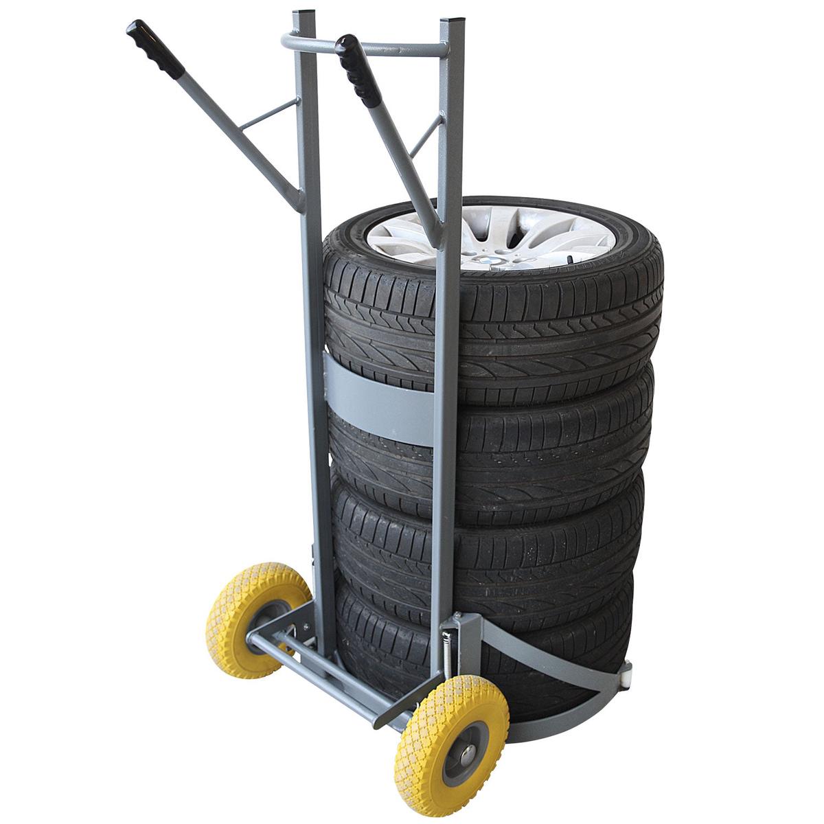 WINNTEC Smart Tyre & Wheel Cart  Auto Lock System & 200kg Capacity | SIP-09824