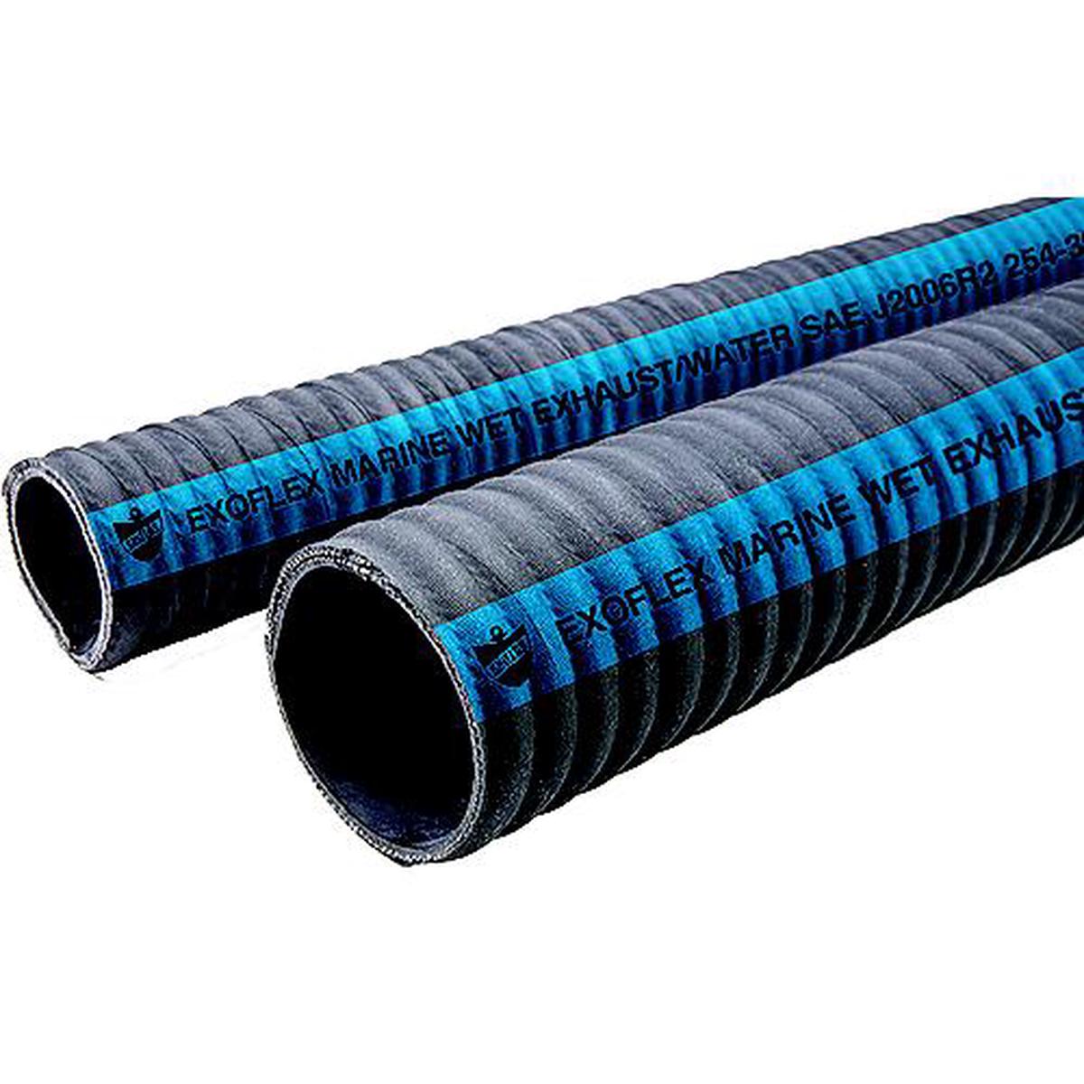 Shields 2541144 Exoflex Water/Exhaust Hose, 1-1/4 x 12-1/2'