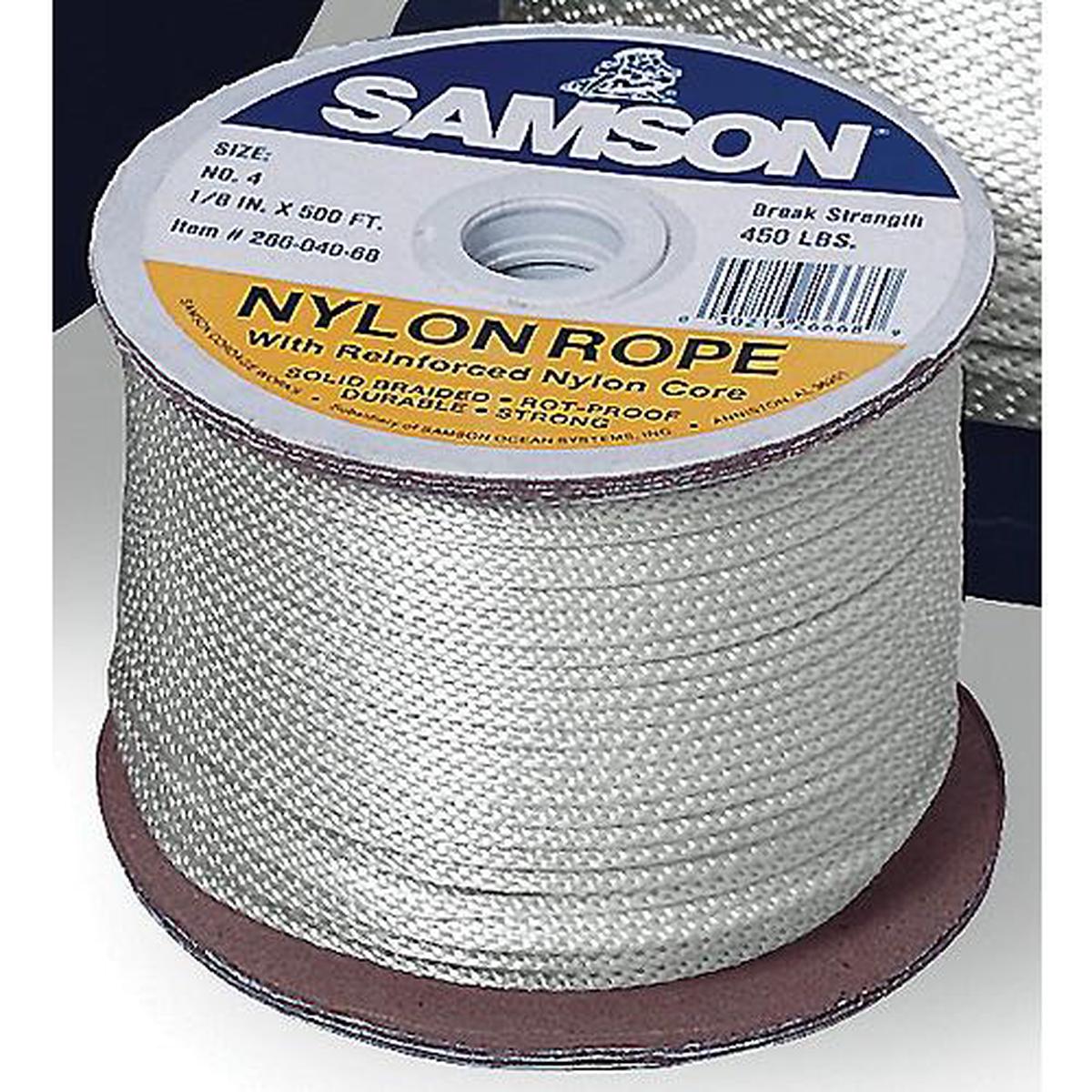 Solid Braid Nylon 3/16 X 500'