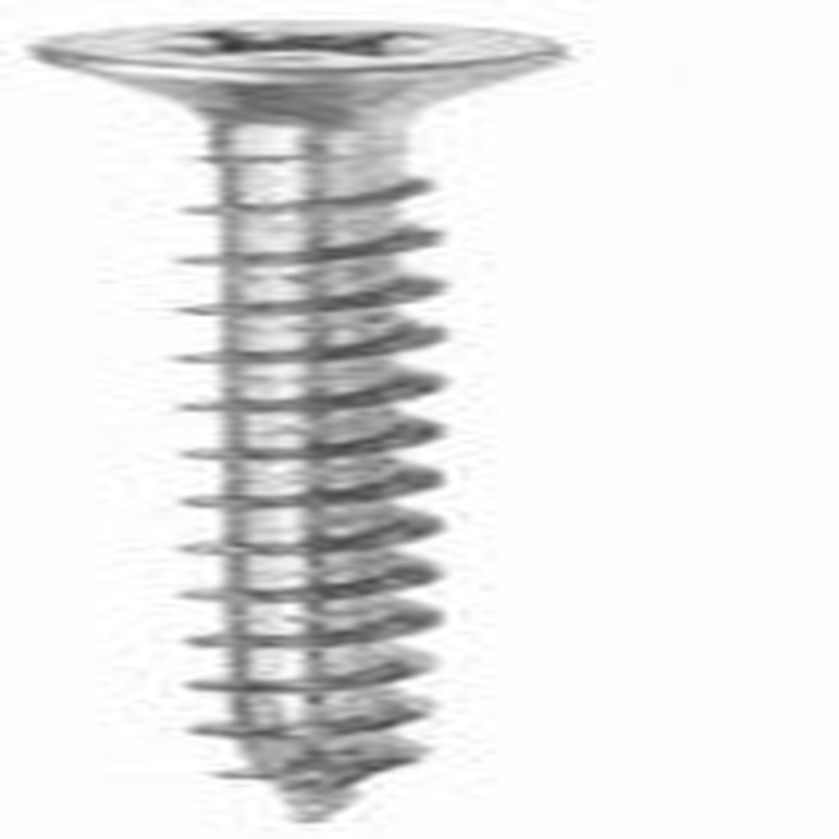 #10-13x2 1/4" FLAT HEAD PHIL WOOD SCREW ZINC 100BX