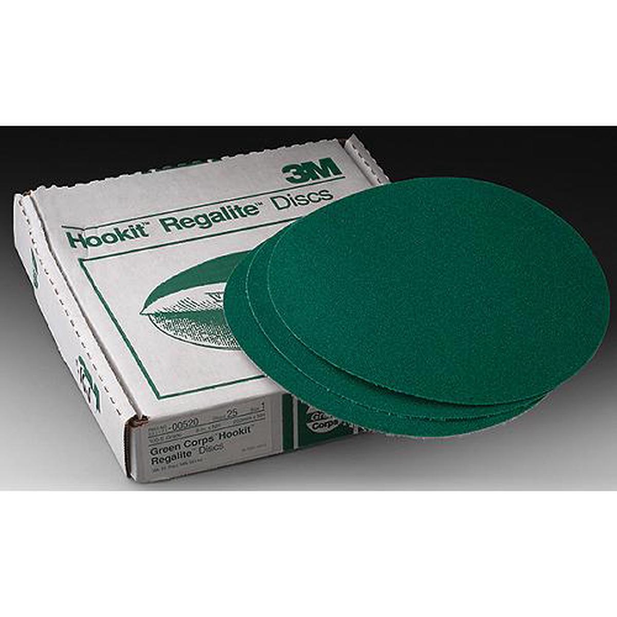 8 Green Corp Hookit Disc 40G