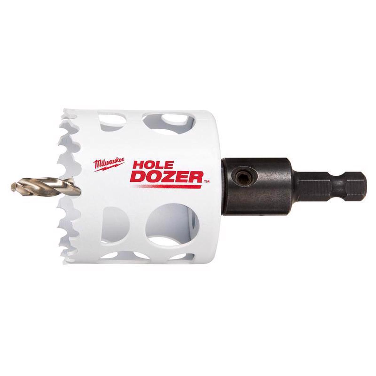Milwaukee Hole Dozer 2 in. Bi-Metal Hole Saw with Arbor and Pilot Bit 1 pk, Pack of 2